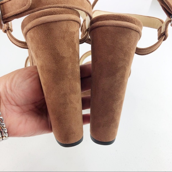 Paul Andrew Staton Platform Sandals Brown Size 11 - Picture 4 of 8